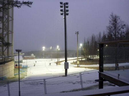 Snow in Ostersund